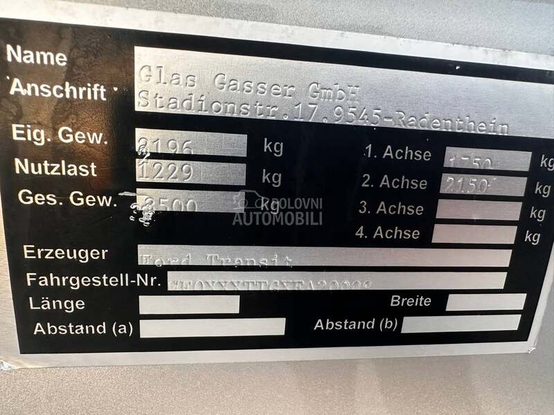 Ford Transit 2,2 TDCI