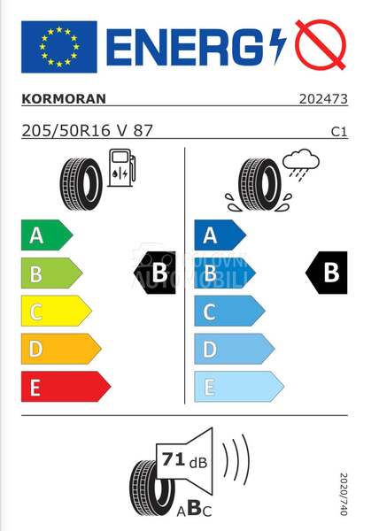 Orium 205/50 R16 Letnja