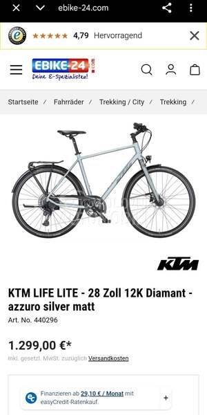 KTM Life Lite 1x12 XL