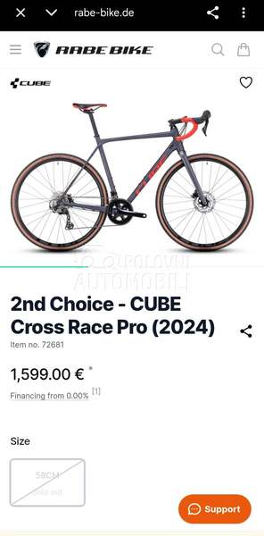Cube Cross Race Pro 2x11 GRX