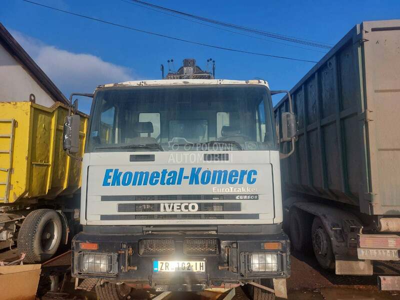 Iveco Euro Traker kiper kran