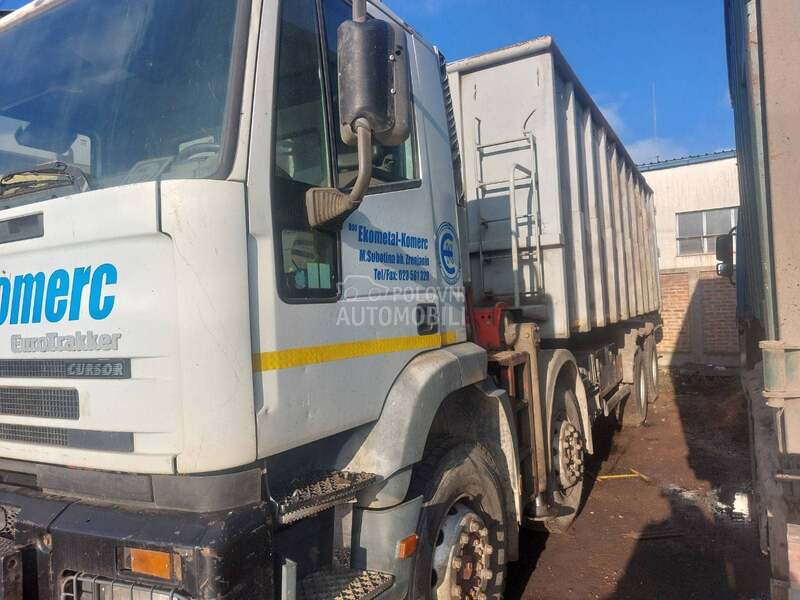 Iveco Euro Traker kiper kran