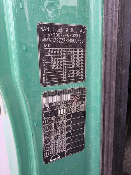 MAN TGS 35.460 Kiper