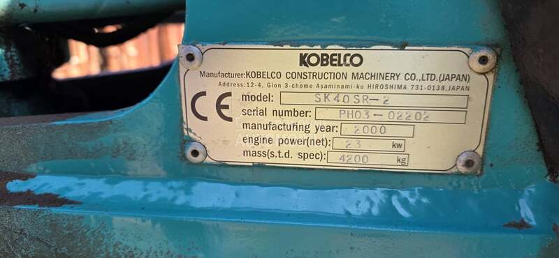 Kobelco SK40SR