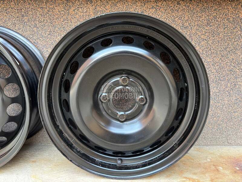 Čelične felne Renault 15" 4 x 100