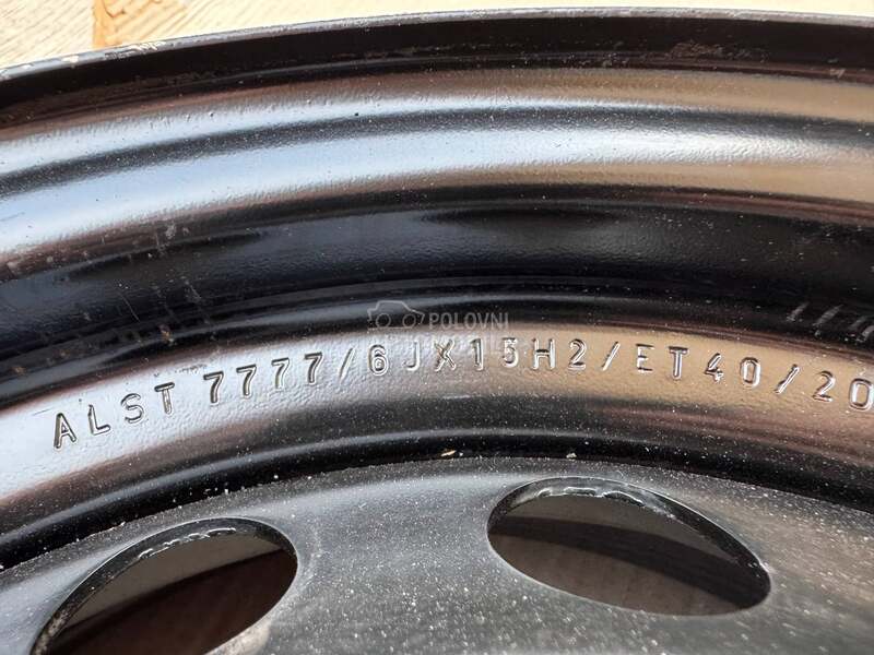 Čelične felne Renault 15" 4 x 100