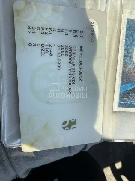 Mercedes Benz Sprinter 315