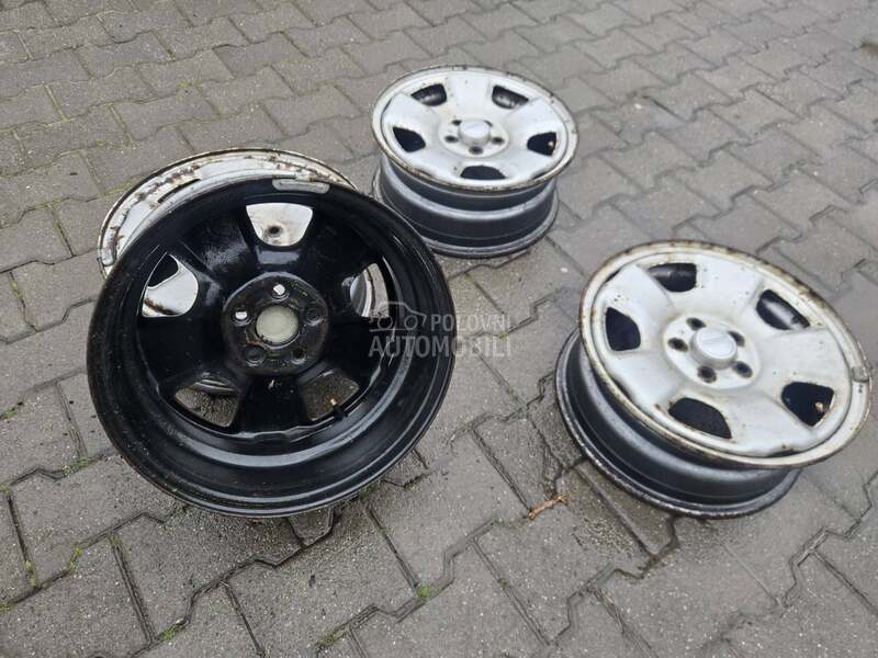 Čelične felne 5x100 15" 5 x 100