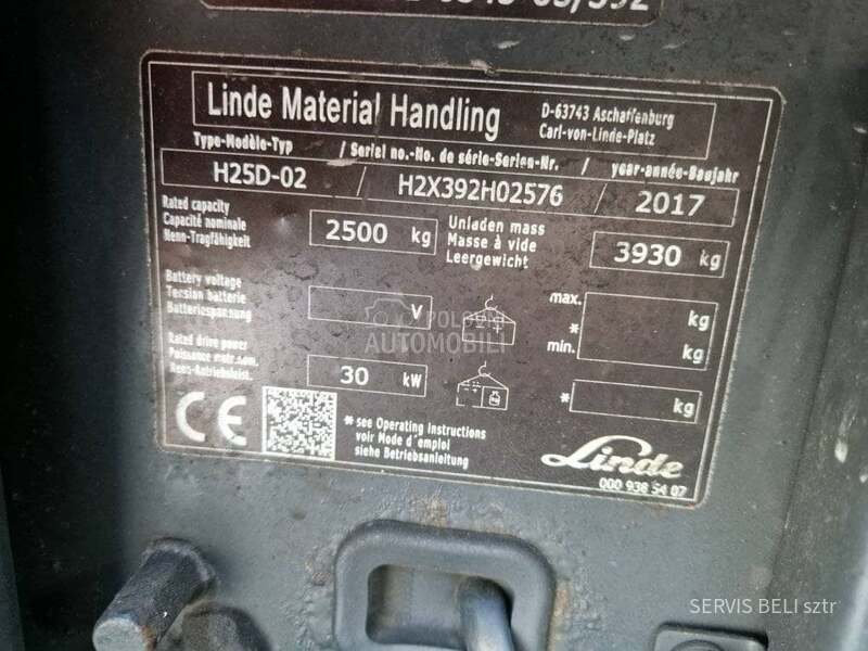 Linde H25D