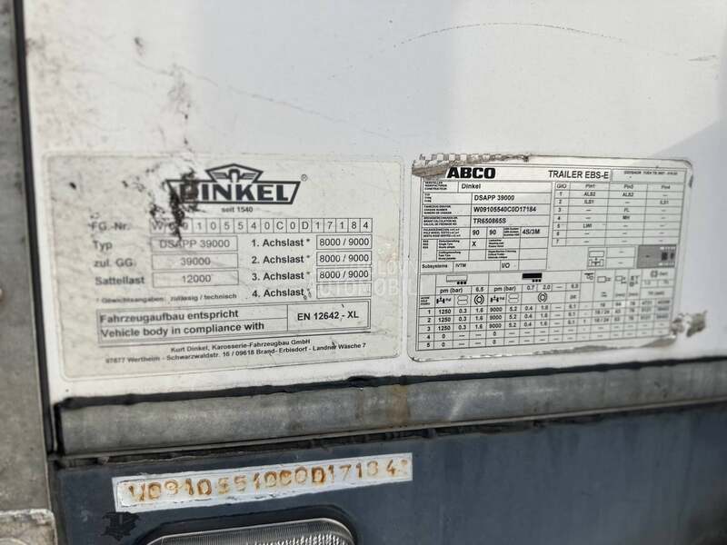 Dinkel DSAPP 39000 Rolcerada