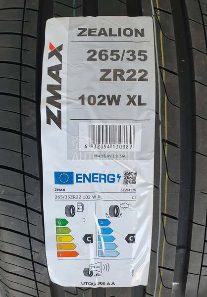 Zmax 265/35 R22 Letnja