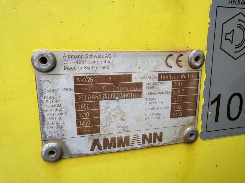 Ammann ARX26
