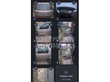 vrata za Fiat Punto od 2000. do 2012. god.