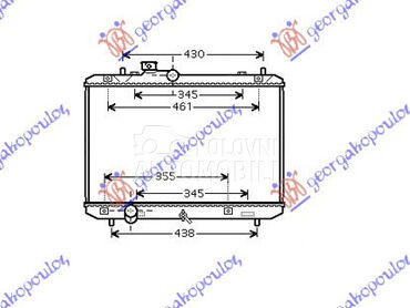 HLADNJAK MOTORA 1.3/1.5i 16... za Suzuki Swift