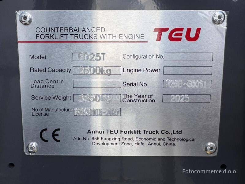 TEU FD25  EUR3
