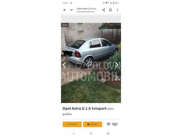 Opel Astra G 1.6 tvinport