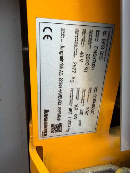 Jungheinrich 2 tone Litijum