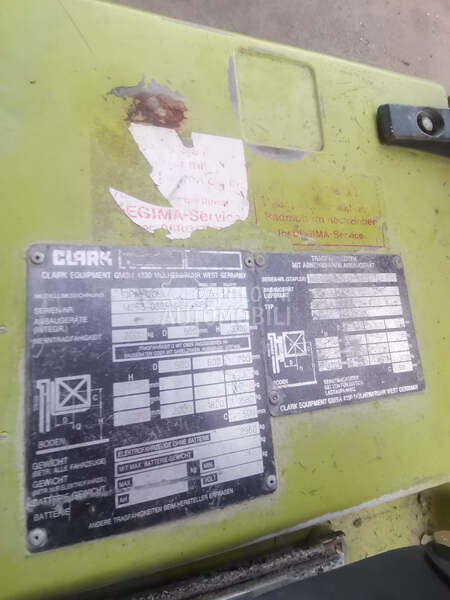 Clark viljuskar dizel 2t