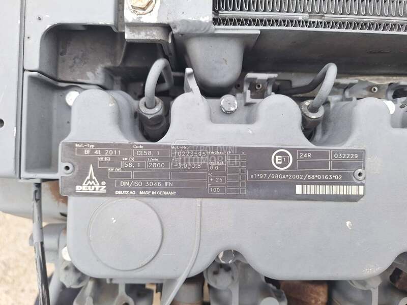 Motor DEUTZ BF 4L 2011 kompletan ispravan