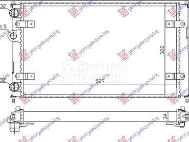 HLADNJAK MOTORA 1.4/1.6 BEN... za Seat Ibiza