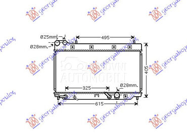 HLADNJAK MOTORA 1.4 8V (AUT... za Honda e, Jazz