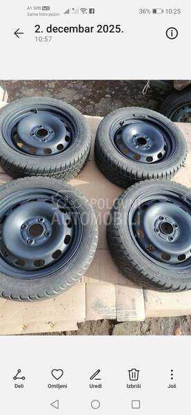 Čelične felne  15" 4 x 108