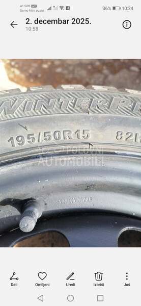 Čelične felne  15" 4 x 108