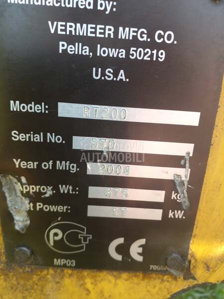 Vermeer RT 200