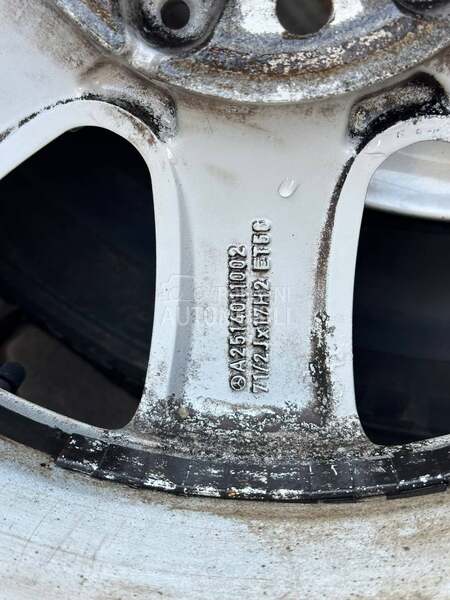 Aluminijumske felne ml 17" 5 x 112