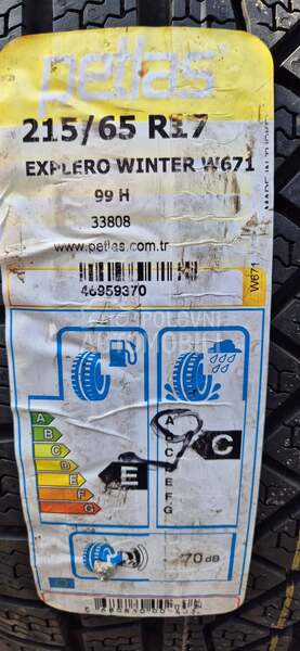 Petlas 215/65 R17 Zimska