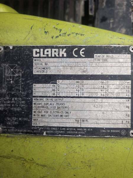 Clark C30G
