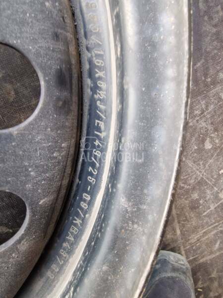 Čelične felne  16" 4 x 100