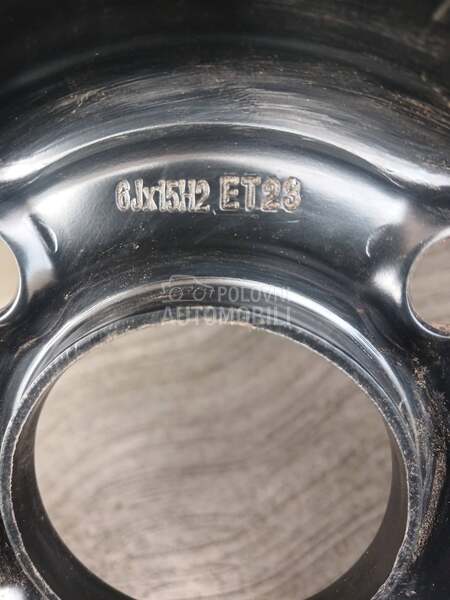 Čelične felne  15" 4 x 108