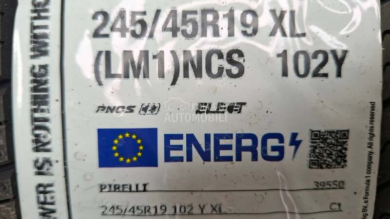 Pirelli 245/45 R19 Letnja