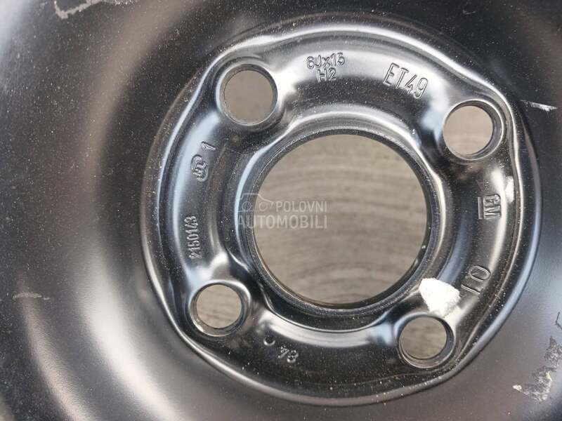 Čelične felne  15" 4 x 100