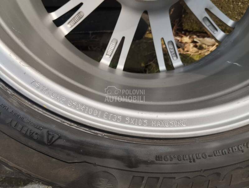 Aluminijumske felne  16" 5 x 105