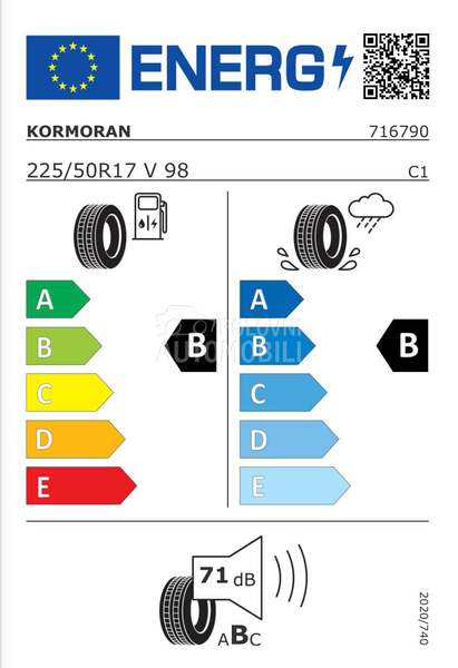 Orium 225/50 R17 Letnja