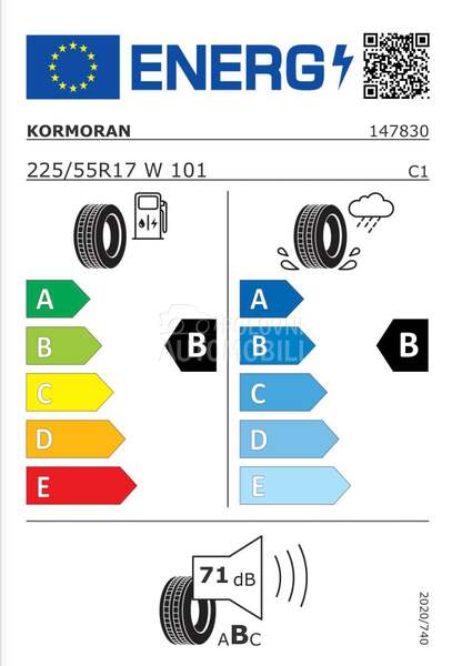Riken 225/55 R17 Letnja