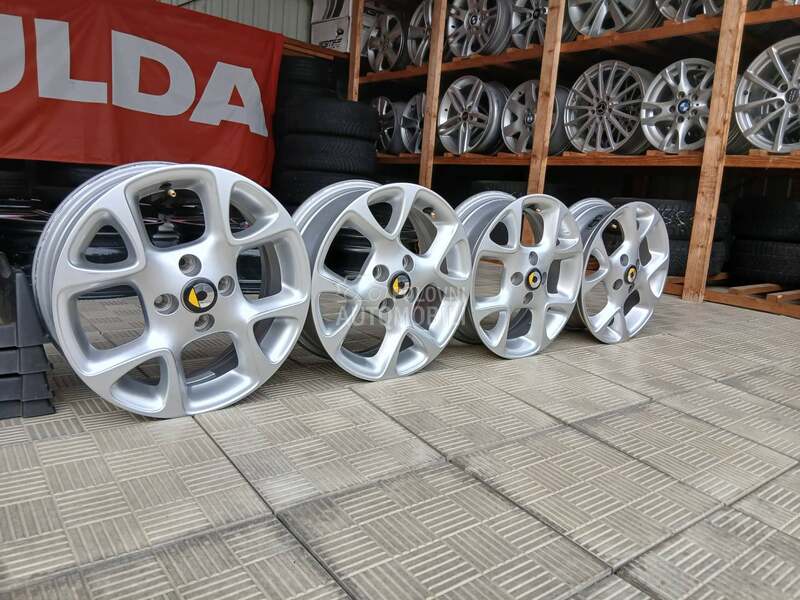 Aluminijumske felne Smart 15" 4 x 100