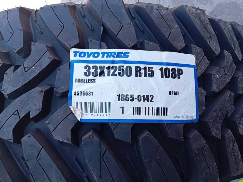 Toyo 33/10.5 R15 Sve sezone