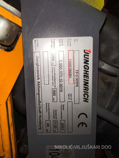 Jungheinrich TFG30BK