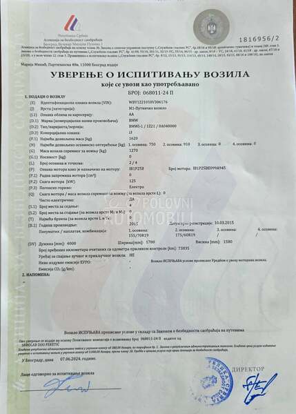 BMW i3 Led/Nav/HK/Camera