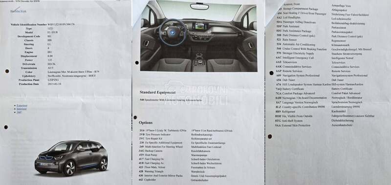 BMW i3 Led/Nav/HK/Camera