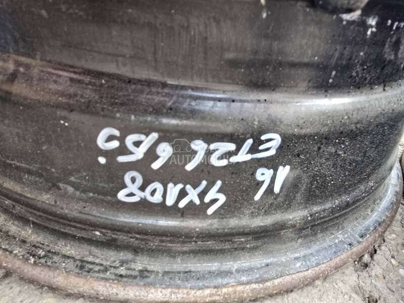 Čelične felne pezo 16" 4 x 108