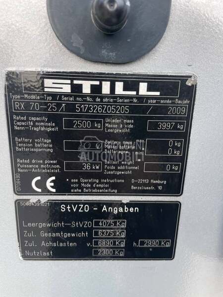 Still 2,5 tona Duplex