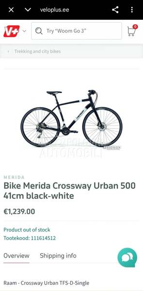 Merida Crossway 2x10 full Deore