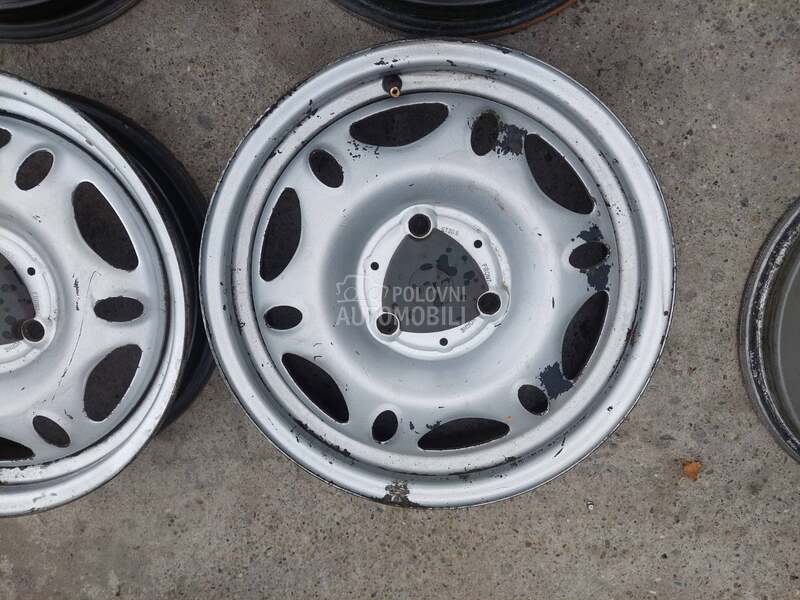 Čelične felne  15" 3 x 112