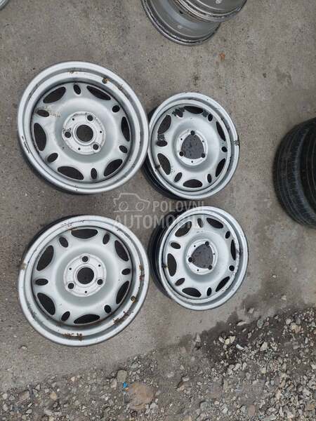 Čelične felne  15" 3 x 112