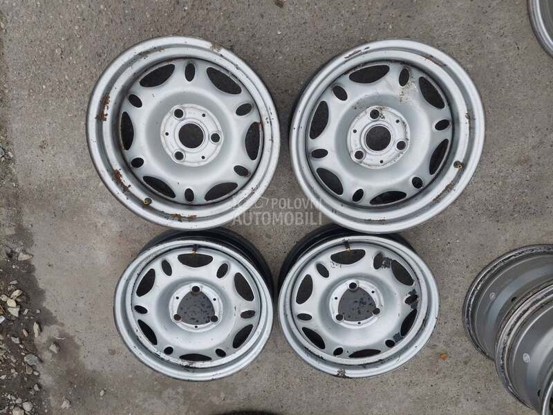 Čelične felne  15" 3 x 112