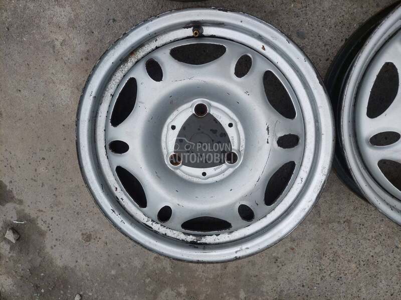 Čelične felne  15" 3 x 112